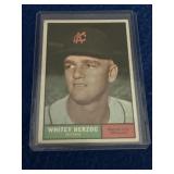 1961 Topps Whitey Herzog