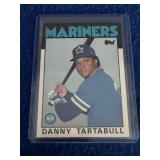 1986 Topps Danny Tartabull RC