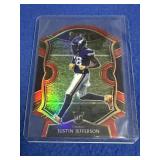 Die Cut Red Justin Jefferson RC