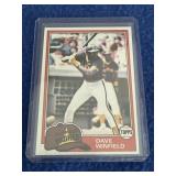 1981 Topps Dave Winfield