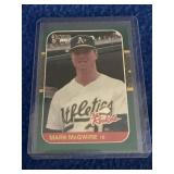 1987 Donruss Mark McGwire RC