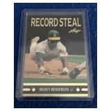 Leaf Rickey Henderson