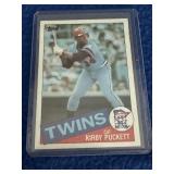 1985 Topps Kirby Puckett RC
