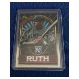 Topps Refractor Babe Ruth