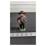 CAST IRON AMISH FIGURE