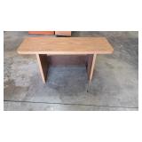 SOLID WOOD BENCH 19' TALL X 42' X 15'