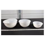 FIRE KING NESTING BOWL SET