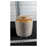 MACOMB STONEWARE JAR