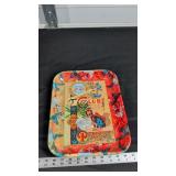 METAL ADVERTISING TRAY