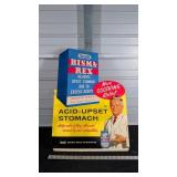 CARDBOARD REXALL STORE DISPLAY