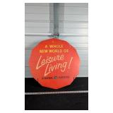 CARDBOARD GENERAL ELECTRIC STORE DISPLAY