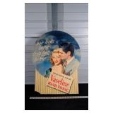 CARDBOARD VASELINE HAIR TONIC DISPLAY