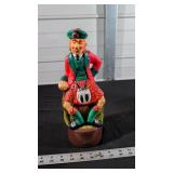 CERAMIC SCOTTISH DECANTER