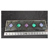 STAINED GLASS WINDOW PIECE