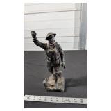 SOLDIER STATUE DAMAGED