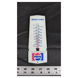 METAL PEPSI THERMOMETER