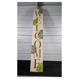 WOODEN WELCOME SIGN 48' X 8'