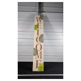 WOODEN WELCOME SIGN 48' X 8'