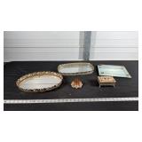 VANITY TRAYS AND ACCESSORIES