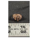 10K GOLD LIONS CLUB RING