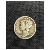 1939 Mercury Dime