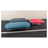 PYREX CASSEROLES
