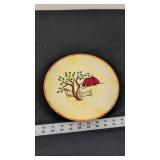 BLUE RIDGE HAND PAINTED PLATE