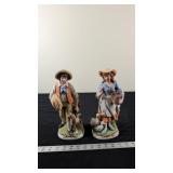 HOMCO FARMER FAMILY FIGURINES