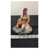 NATIVE AMERICAN FIGURINE