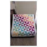 PINWHEEL QUILT 60' X 48'