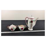 HAND PAINTED COFFEE SET