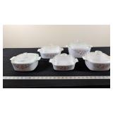 CORNING CASSEROLE SET