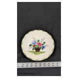 BLUE RIDGE HAND PAINTED PLATE