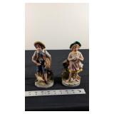 HOMCO FARMER FAMILY FIGURINES