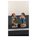 HOMCO FARMER FAMILY FIGURINES