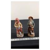 HOMCO FARMER FAMILY FIGURINES