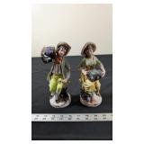 HOMCO FARMER FAMILY FIGURINES