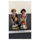 HOMCO FARMER FAMILY FIGURINES