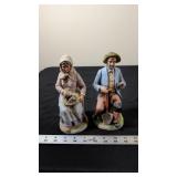 HOMCO FARMER FAMILY FIGURINES
