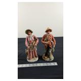 HOMCO FARMER FAMILY FIGURINES