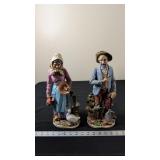 HOMCO FARMER FAMILY FIGURINES