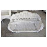 WICKER PORCH SWING