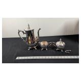 SILVER PLATE LOT DAMAGED