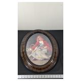 VINTAGE OVAL PRINT
