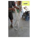 PLASTIC CHAIN AND POSTS