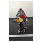 FAUX STAINED GLASS LAMP