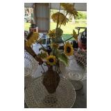 FAUX SUNFLOWERS