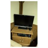 MAGNAVOX TV AND CABINET