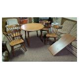 TELL CITY TABLE AND CHAIRS