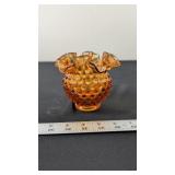 FENTON HOBNAIL ROSE BOWL